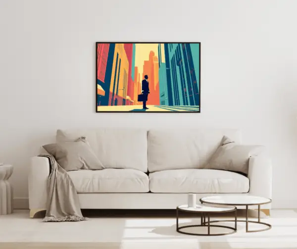 Wall Street Dawn - Wall Street Canvas Art - Image 3