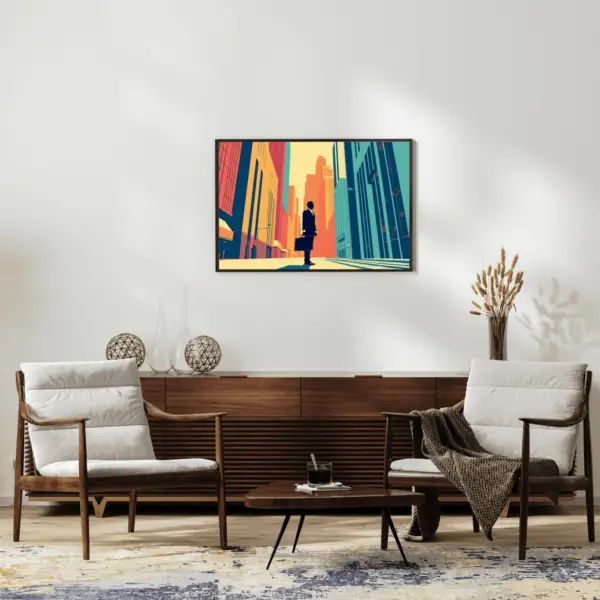 Wall Street Dawn - Wall Street Canvas Art - Image 4