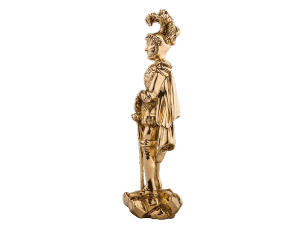 Exquisite Aztec 24K Gold & Silver Chess Set - Image 9