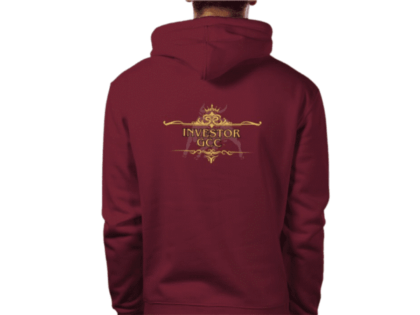 Royal Crown Hoodie Burgundy - Image 2