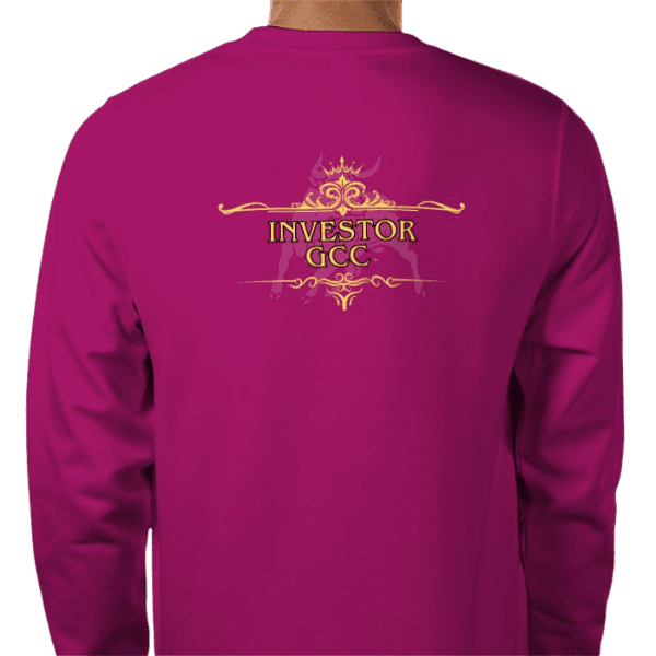 Back view of Luxury Investor Sweatshirt Deora Dé, luxury apparel by Investor GCC