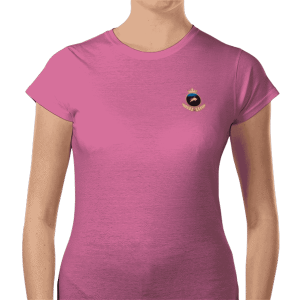 Front view of Regal Rose T-Shirt, luxury apparel by Investor GCC